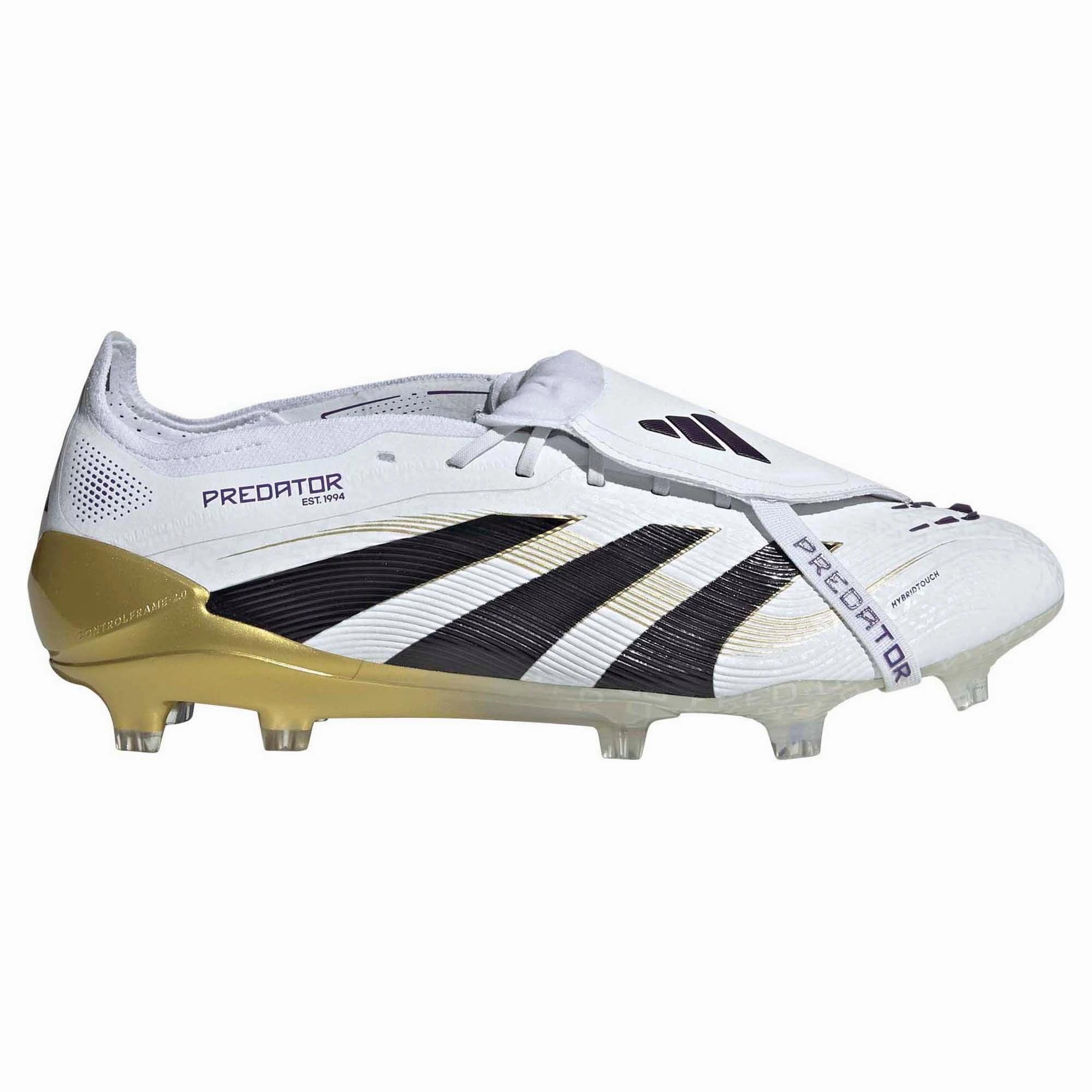 Predator Elite Fold-Over Tongue Firm Ground Unisex Football Boots Flat Ground