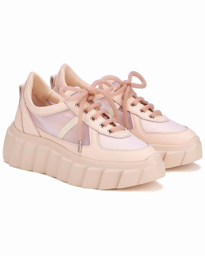 AGL Blondie Grid Leather Sneaker Anti Static Materials
