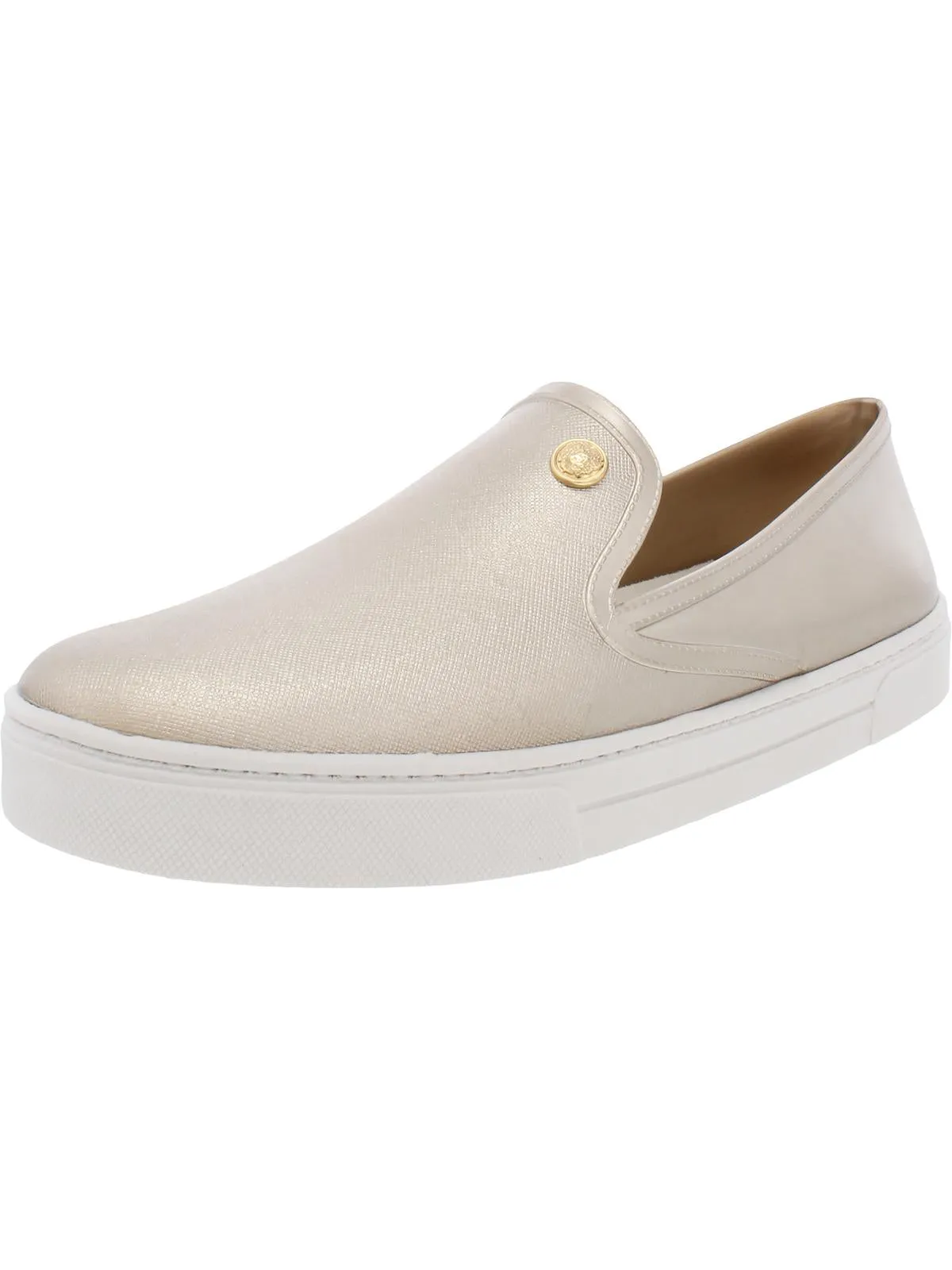 Athletic Sneaker Auctions Marjetta Womens Metallic Fashion Slip-On Sneakers