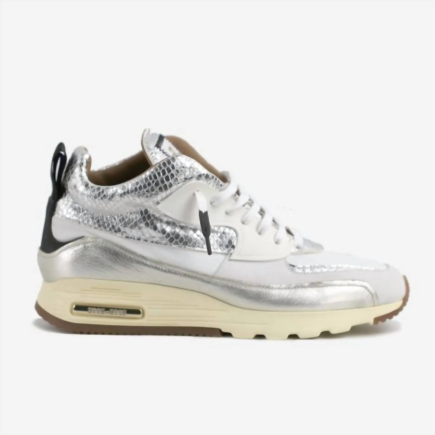 Air Sneaker In White Everyday Look Stability Heel