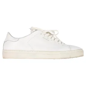 Reinforced Eyelets Axel Arigato Clean 90' Low Top Sneakers in White Leather