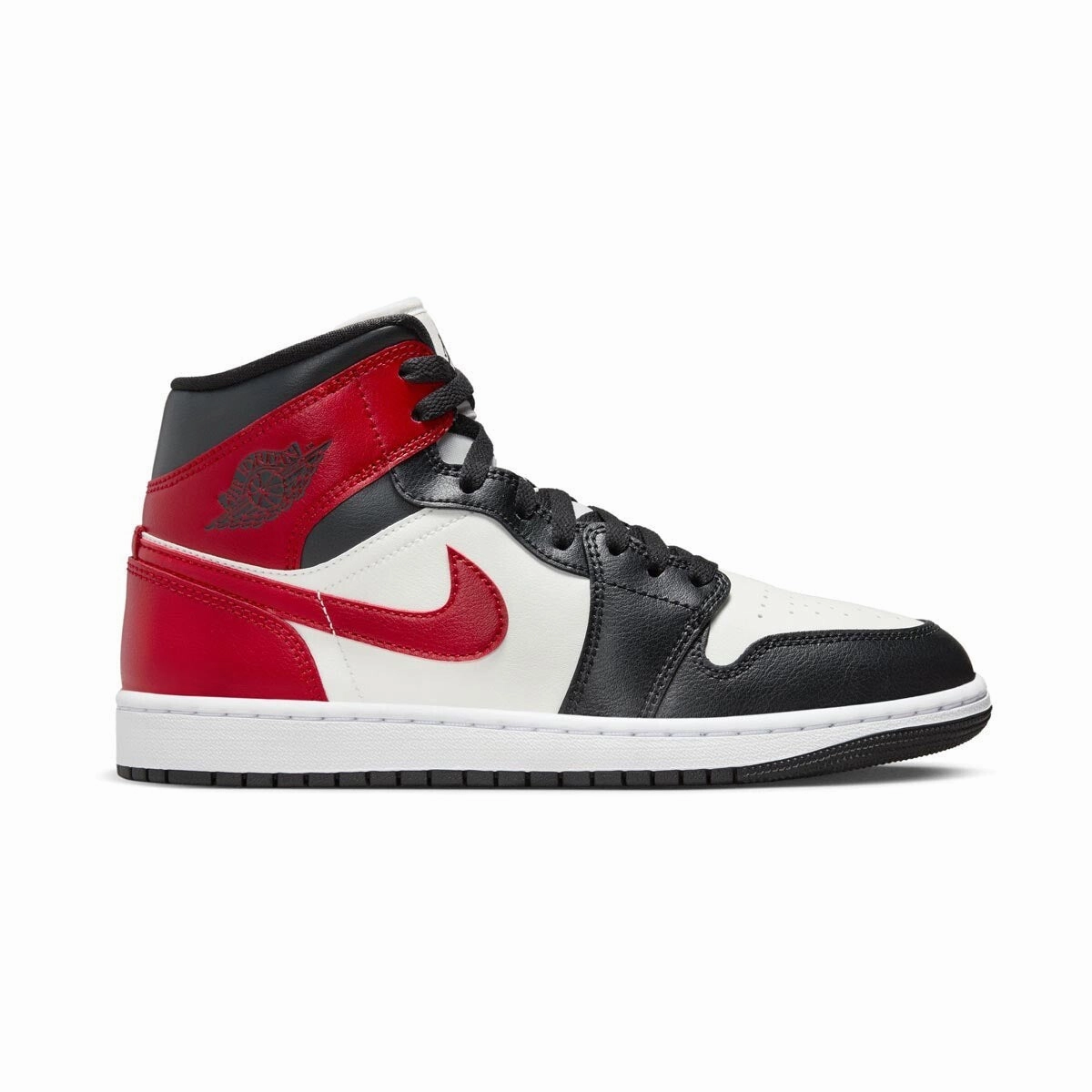 Body Movement Air Jordan 1 Mid 'Gym Red Off Noir' Women's Shoes