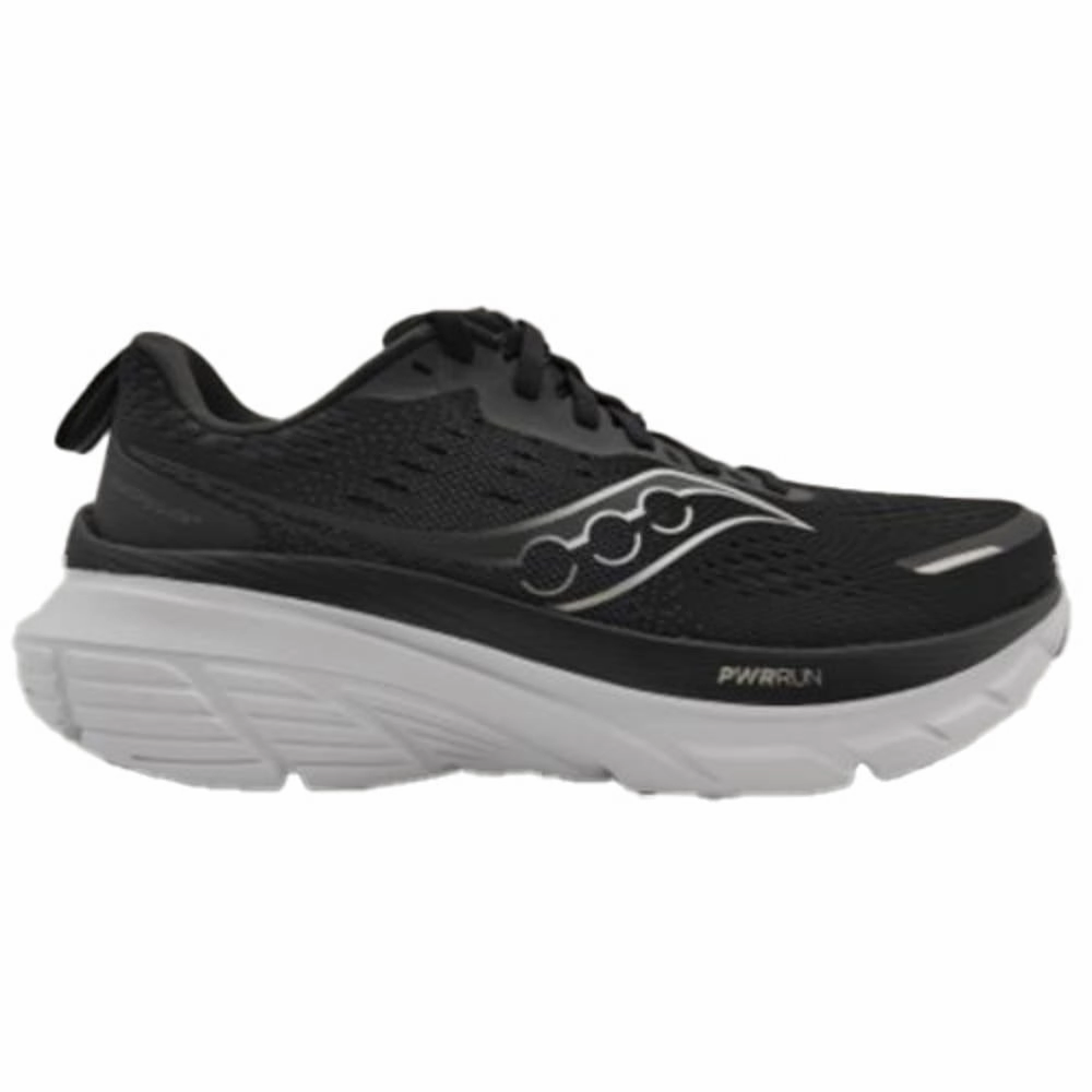 stability features snow running option Saucony Men's Guide 18 Running Shoe (X-Wide) S21009