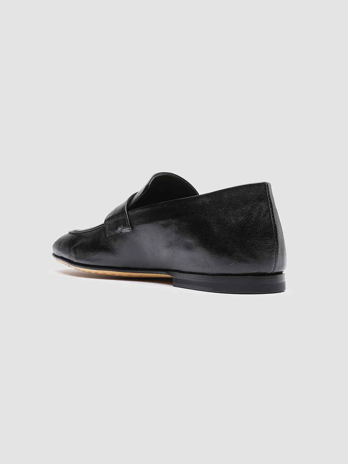 premium design Event Day AIRTO 001 - Black Leather Penny Loafers