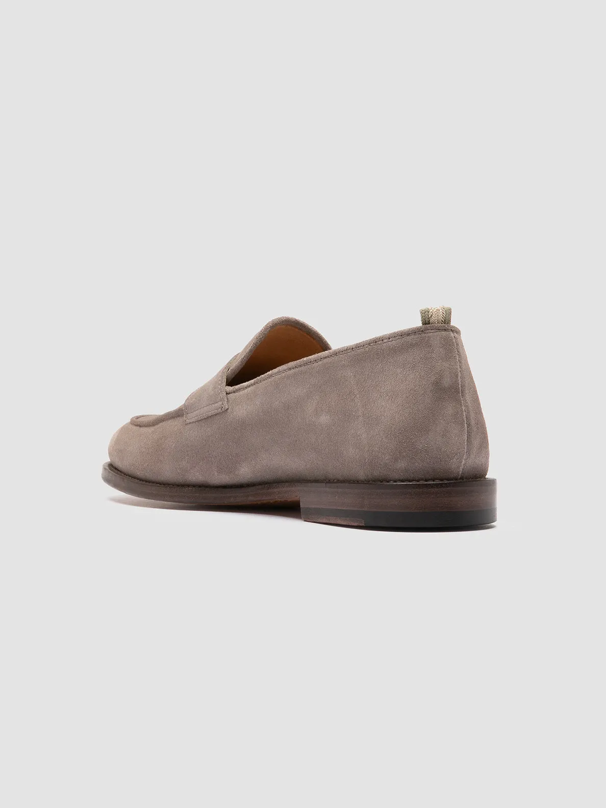 Reliable Comfort OPERA 001 - Grey Suede Penny Loafers