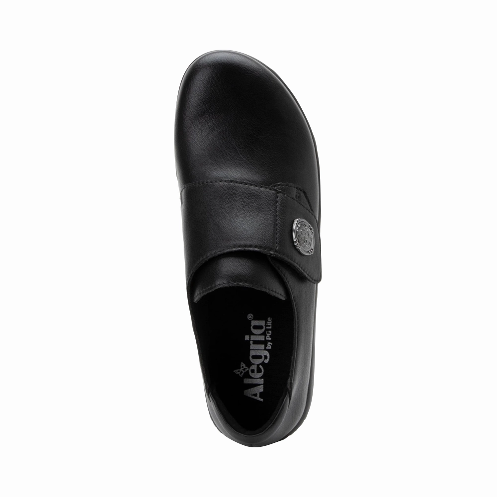Alegria Women's Spright Strap in Black Clean Lines Park Fun