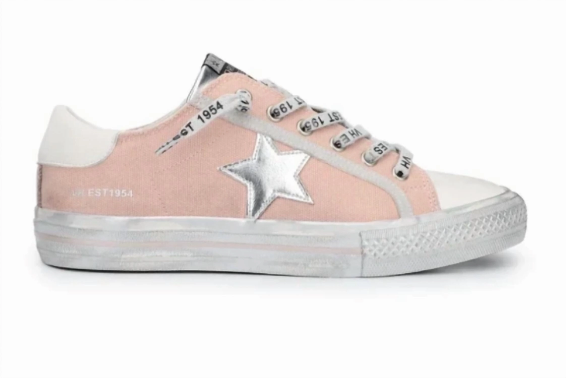 Lace   Up Style Alive 10 Sneaker In Peach