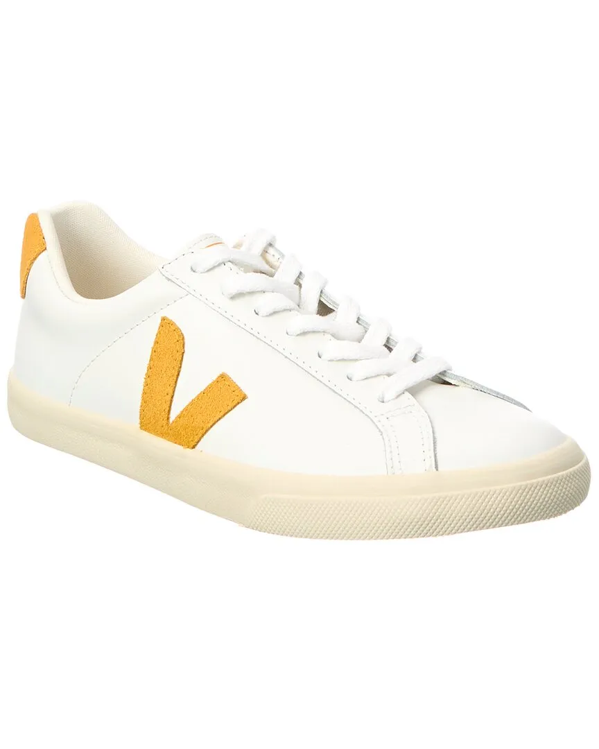 Foot Care Pressure Relief Grooves VEJA Esplar Logo Leather Sneaker