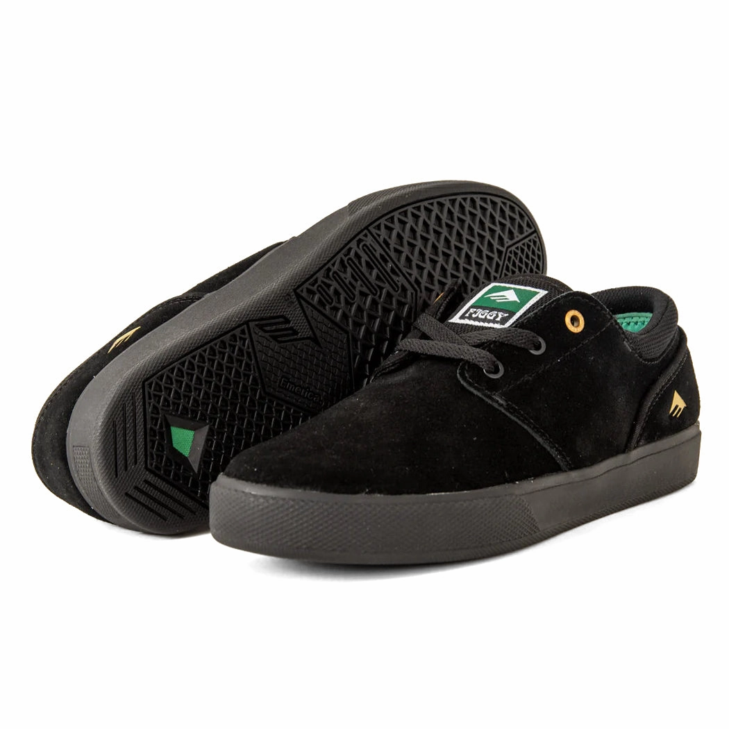 Emerica - Figgy G6 (Black/Black) Endurance Running Lightweight Frame Structure