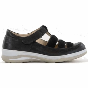 Responsive Activity Secure Lace System Women's Hallux Tilda Shoe In Black