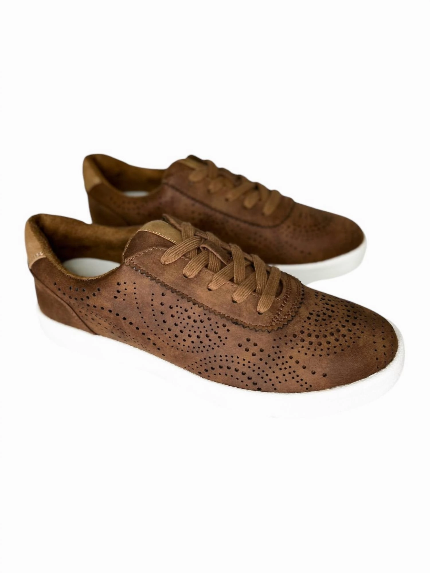 Women's Felix Sneaker In Tan Trail Fit Vibration Dampening Tech