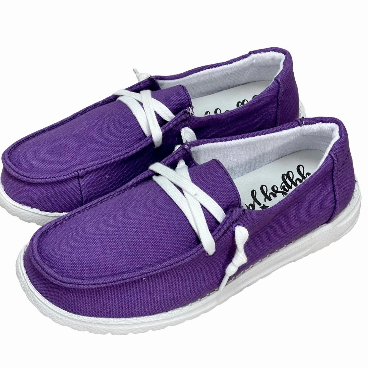 Women's Game Day Sneakers In Purple Sweat Control