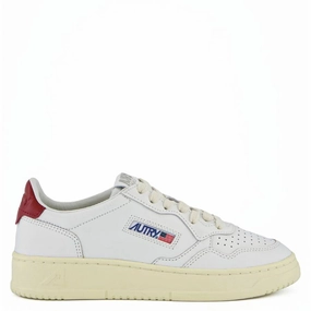 Waffle Outsole Energy Return Outsole Autry Medalist Leather Low-Top Sneakers