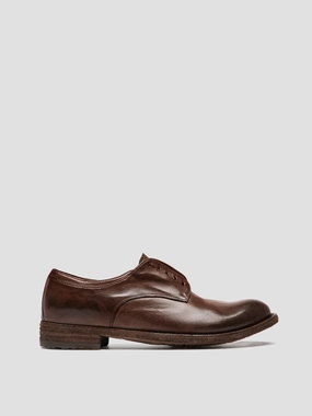 Legacy Style Ceremony Fit LEXIKON 012 - Brown Leather Derby Shoes