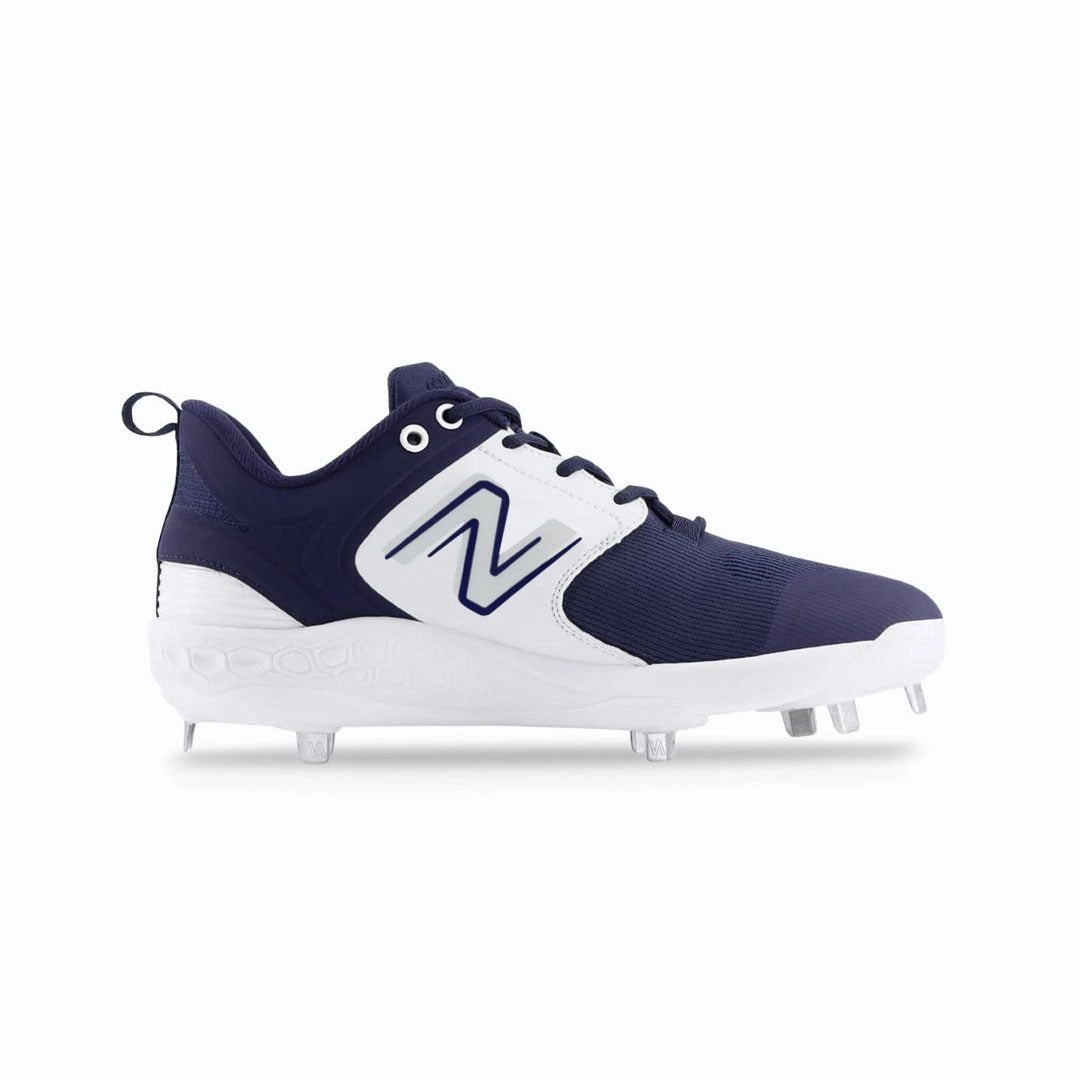New Balance - Unisex Fresh Foam X 3000 V6 Metal Baseball Cleats (L3000TN6-D) Lace Closure