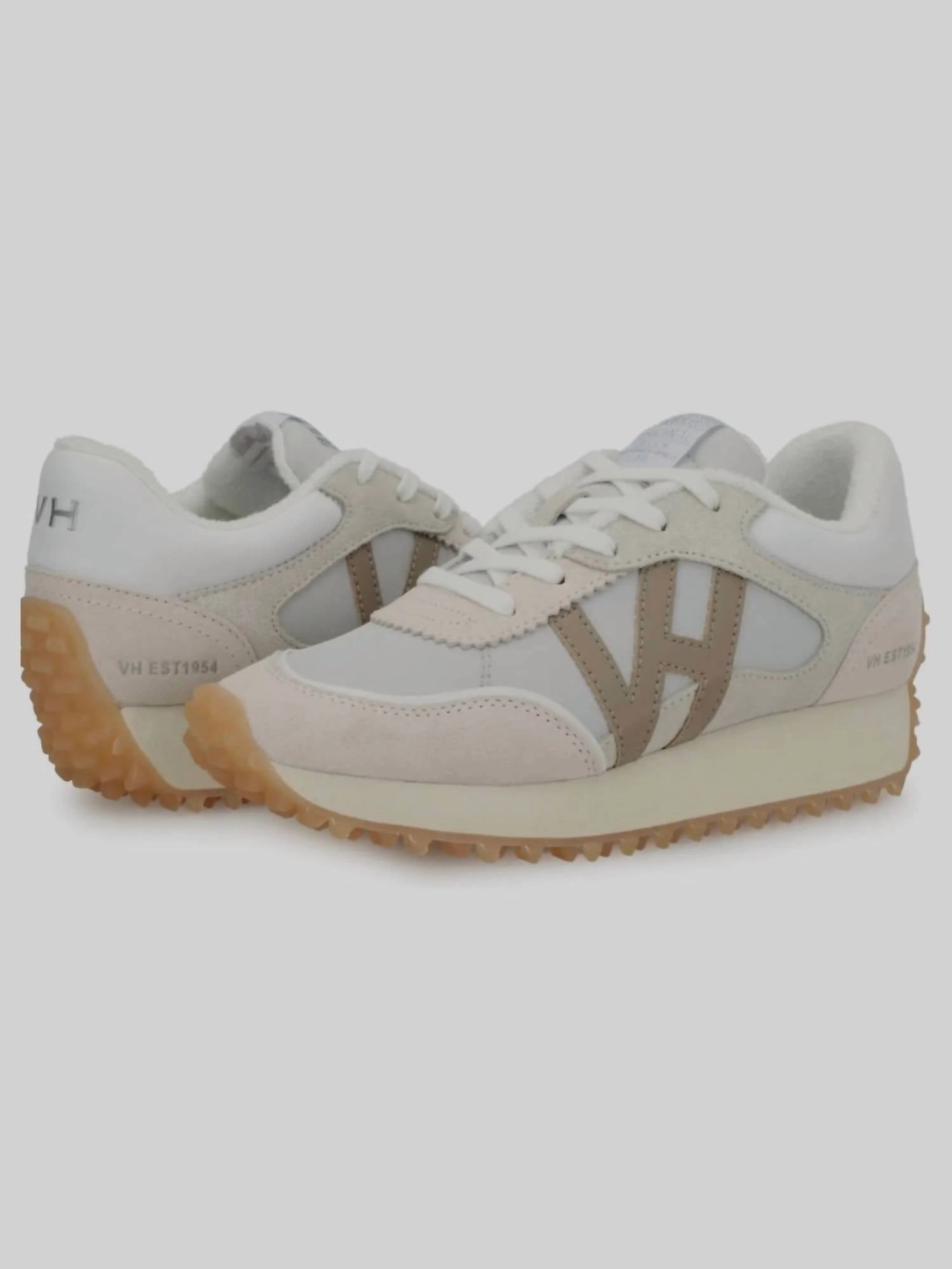 Women's Cosmic Athletic Sneakers In White Gel Infused Layer Light support