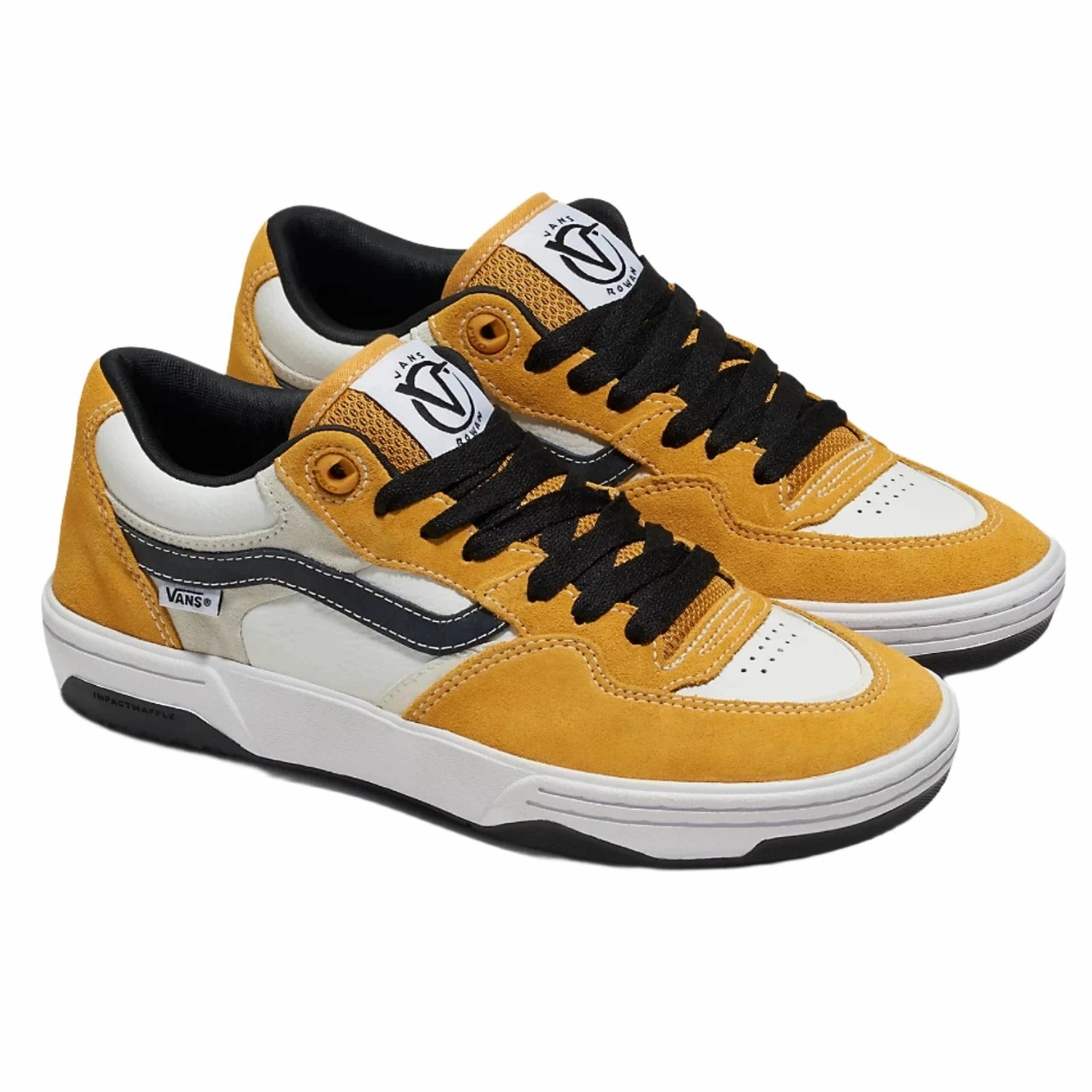 Heel Cradle Support Vans - Rowan 2 (Black/Yellow/White)