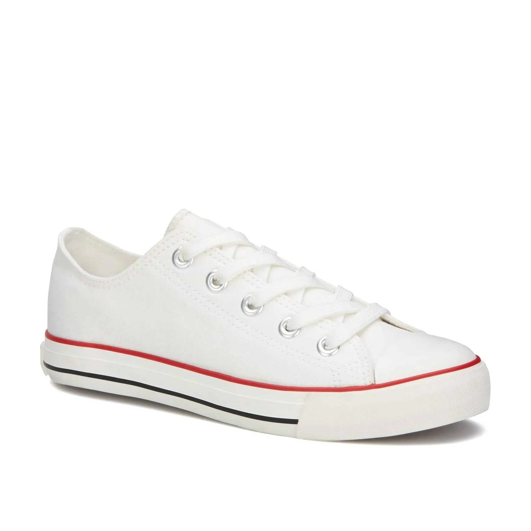Everyday Motion Andrea Classic Canvas Sneakers