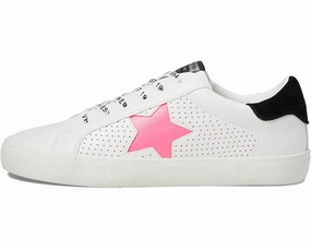 Women's Gadol Pop Sneakers In White/pink/black Lightweight Frame