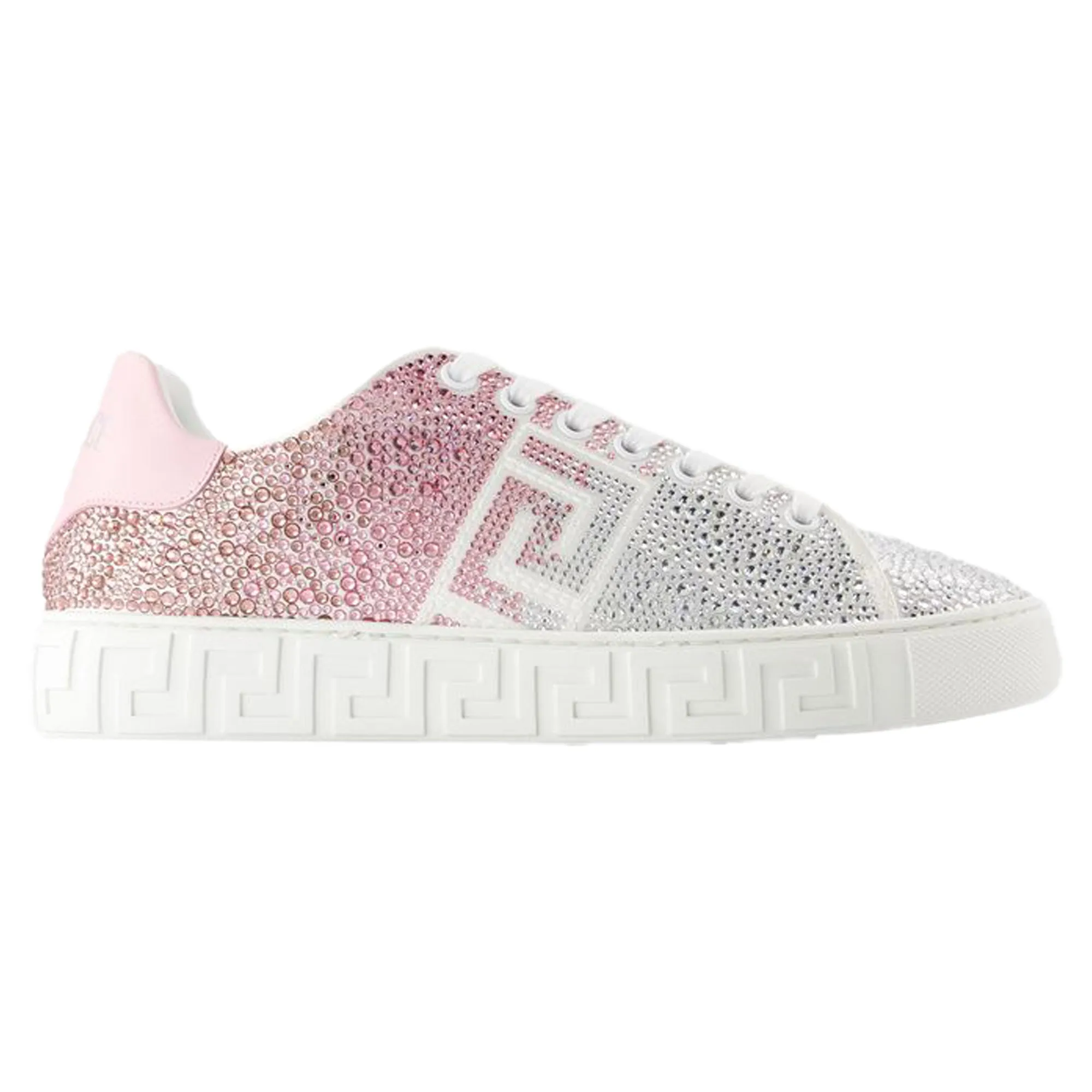 Air Circulation City Ready Sneakers - Versace - Leather - White