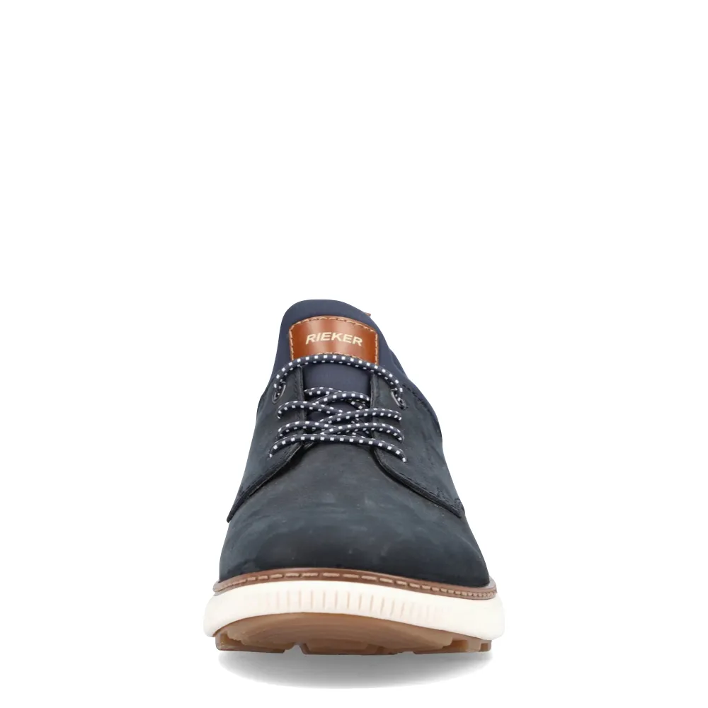 Simple Match Rieker Men's Stan 60 Bungee Slip On in Navy