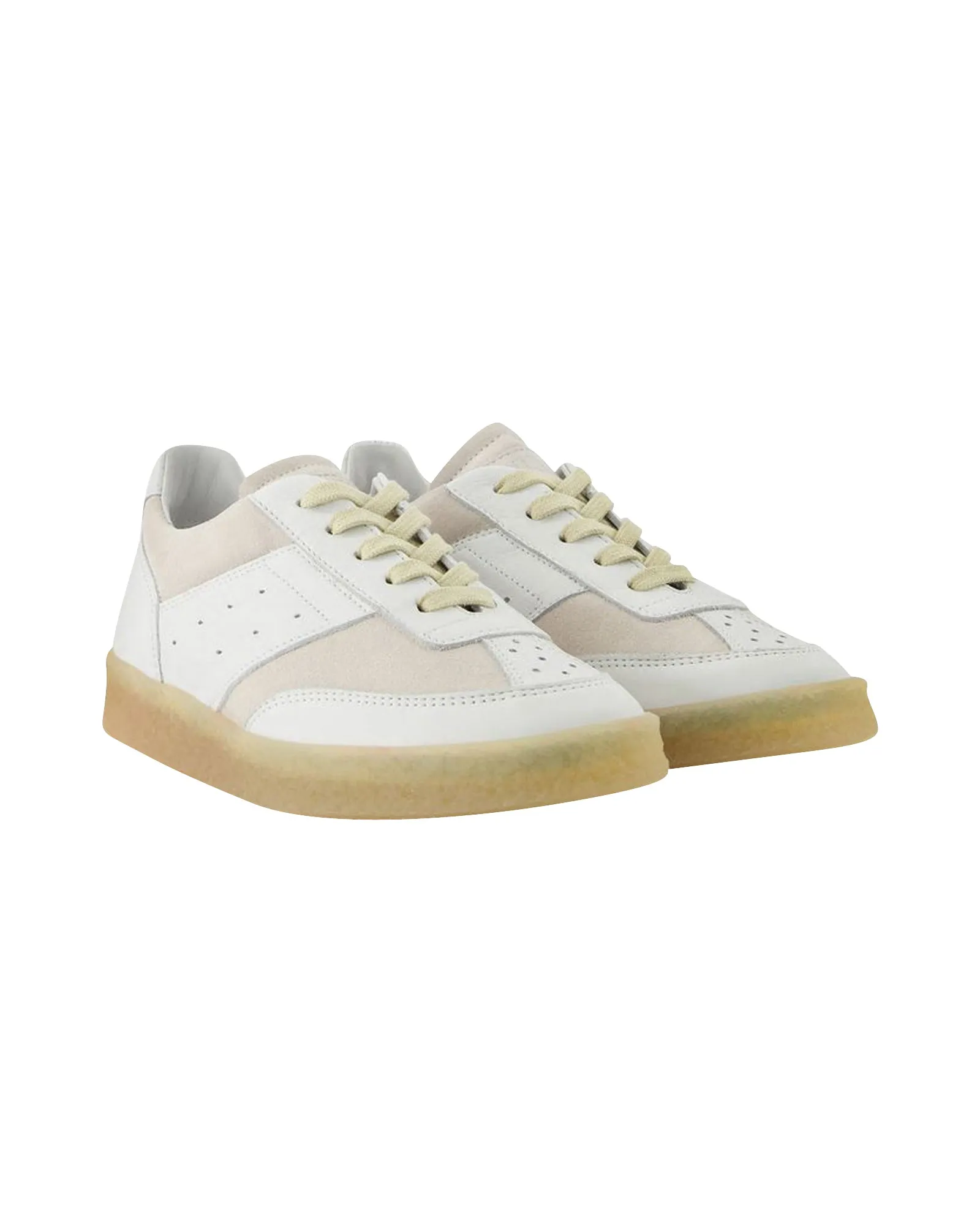 Sneakers - Mm6 Maison Margiela - White - Leather Breathable side Comfort Fit