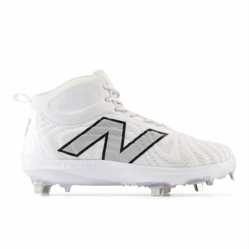 New Balance Men's FuelCell 4040 v7 Mid-Metal Baseball Cleat - M4040TW7 Breathable Hybrid Material