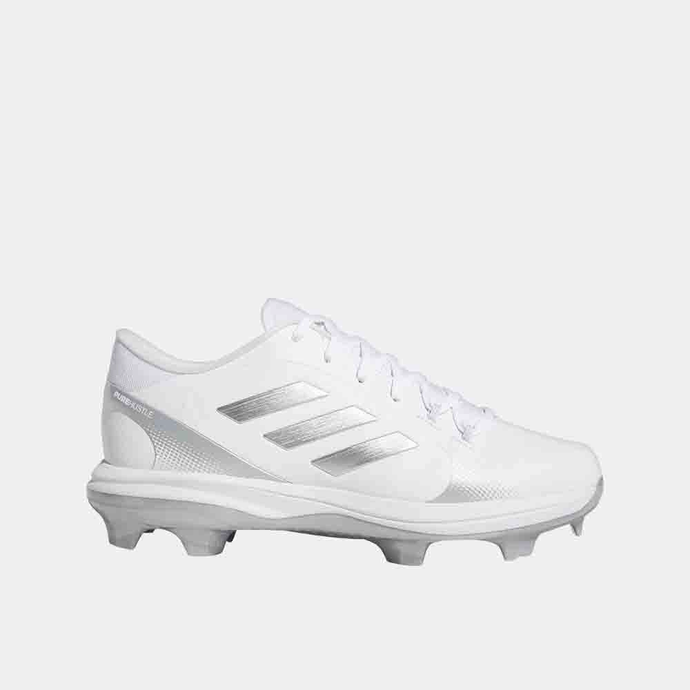 Adidas Women's Purehustle 2 TPU Softball Cleats loose fit shoes arch - support shoes