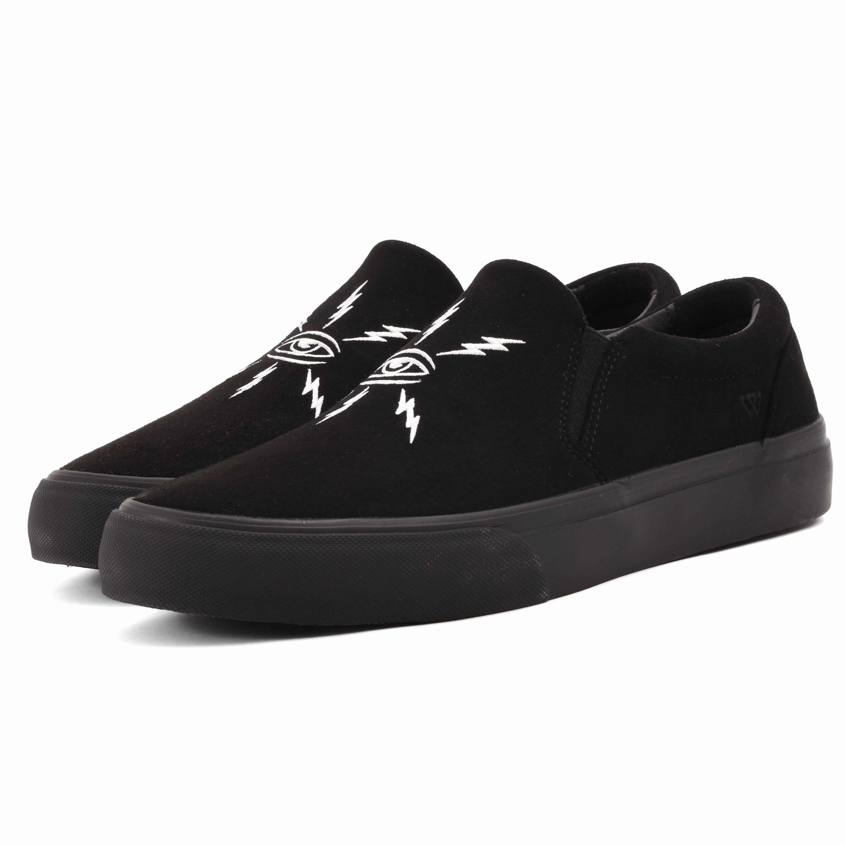 Warsaw - Stranger ET (Black/Black Synthetic Suede Templeton) zippered