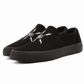 Warsaw - Stranger ET (Black/Black Synthetic Suede Templeton) zippered