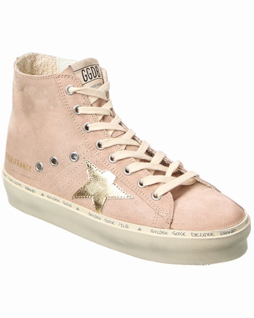 Commuter Style Golden Goose Hi Francy Suede Sneaker