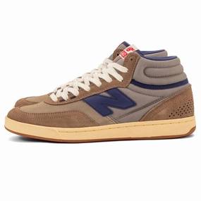 New Balance - 440 High HA2 (Brown/Blue) running with a dog shoes