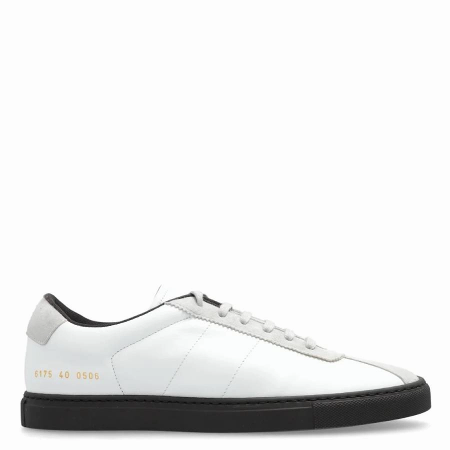 Tensile Heel Pull Tab Common Projects White Field Trainers