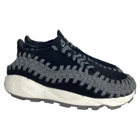 All Rounder Nike Air Footscape Woven Sneakers in Black Pony Hair