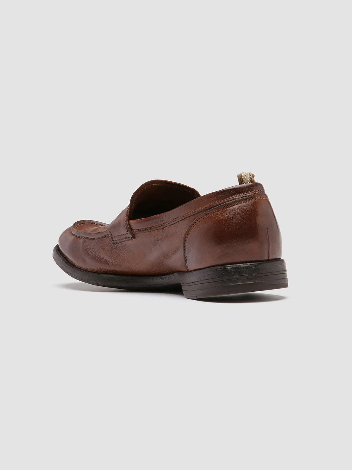 Active Vibe Stable Walk ARC 509 - Brown Leather Penny Loafers