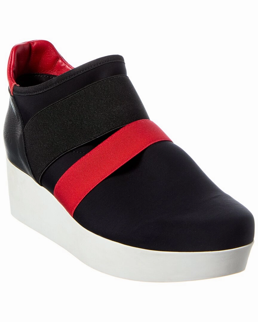 Thermoregulating Foam Back Tab Arche Fujame Leather Platform Sneaker