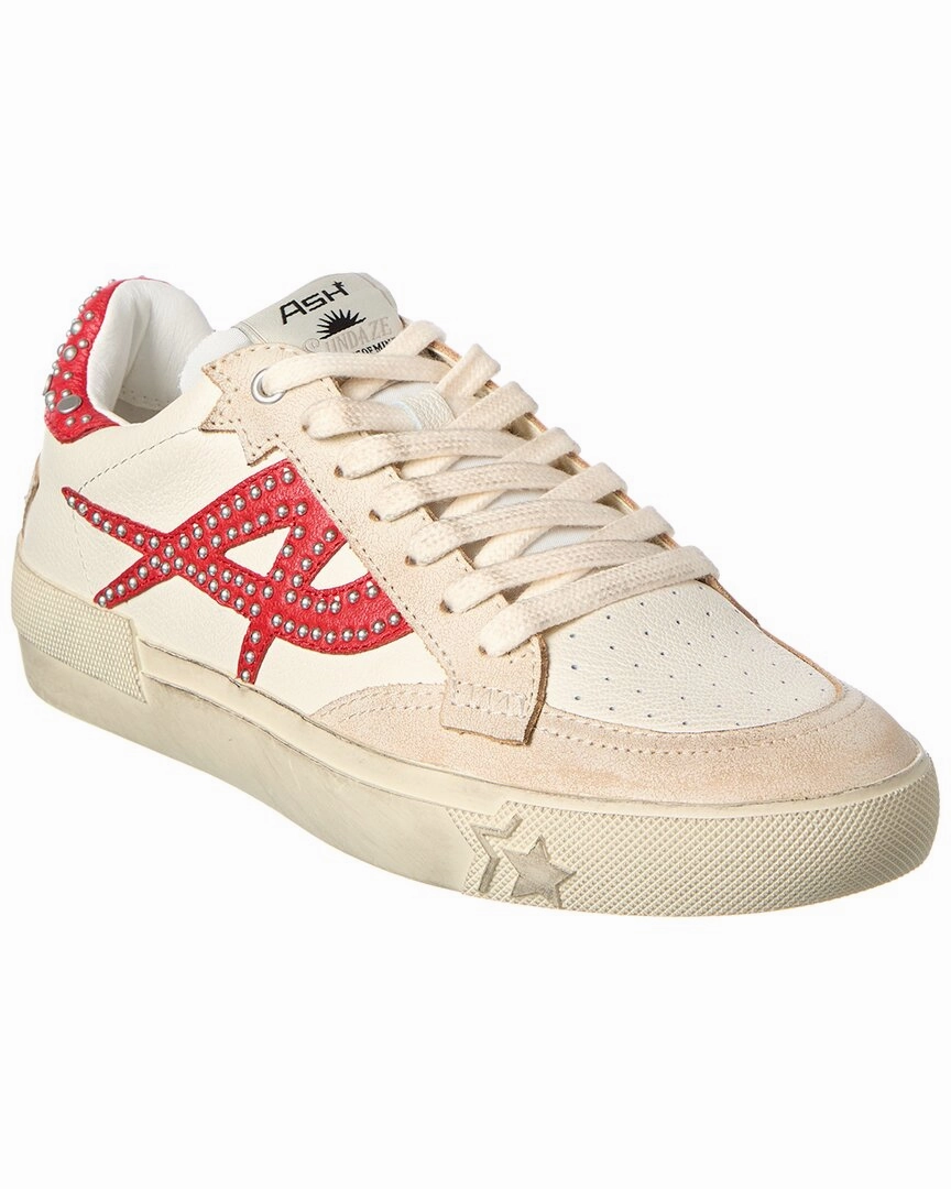 Travel Light Fast pace Ash Midnight Studs Leather Sneaker