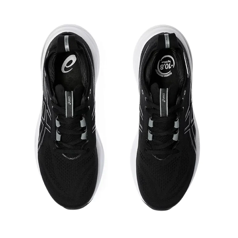 Asics Men's GEL-NIMBUS 26 Sneaker in Black/Graphite Grey Unisex style