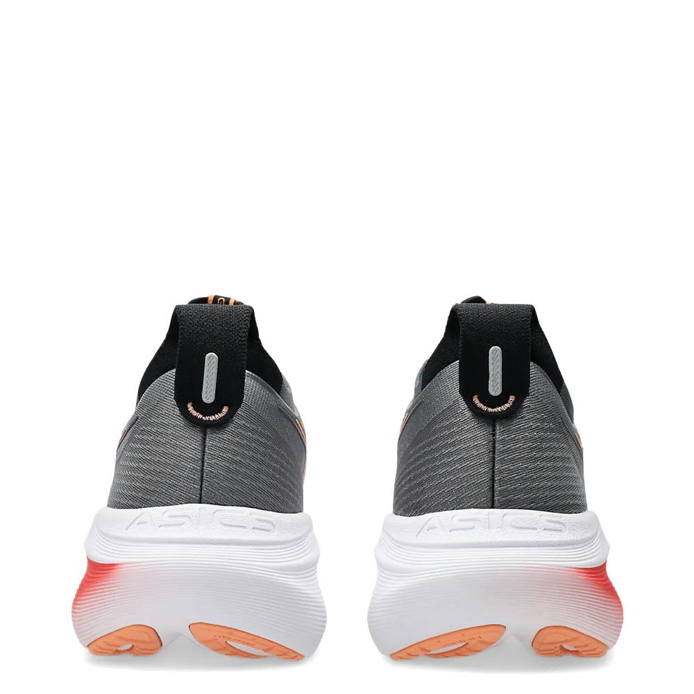 Asics Men's Gel-Nimbus 27 Sneaker in Carbon/Mojave Mono Mood