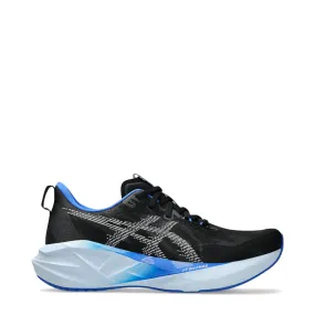 Steady Pace Friend Jog Asics Men's Novablast 5 Sneaker in Black/White