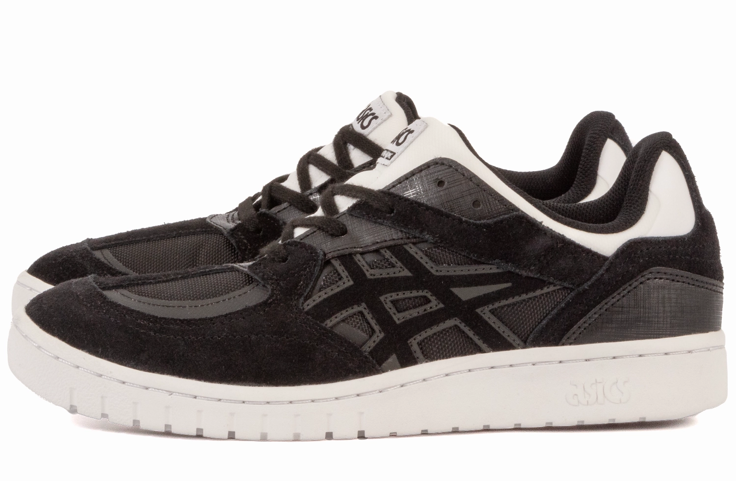 Asics - Gel-Splyte (Black/White) mesh upper shoes Enhanced Toe Protection