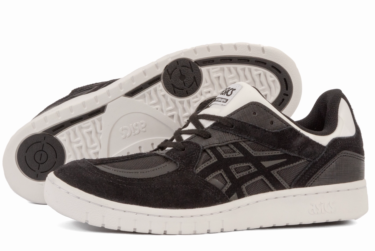 Asics - Gel-Splyte (Black/White) pom - pom - decorated running shoes Strategic Zone Breathability