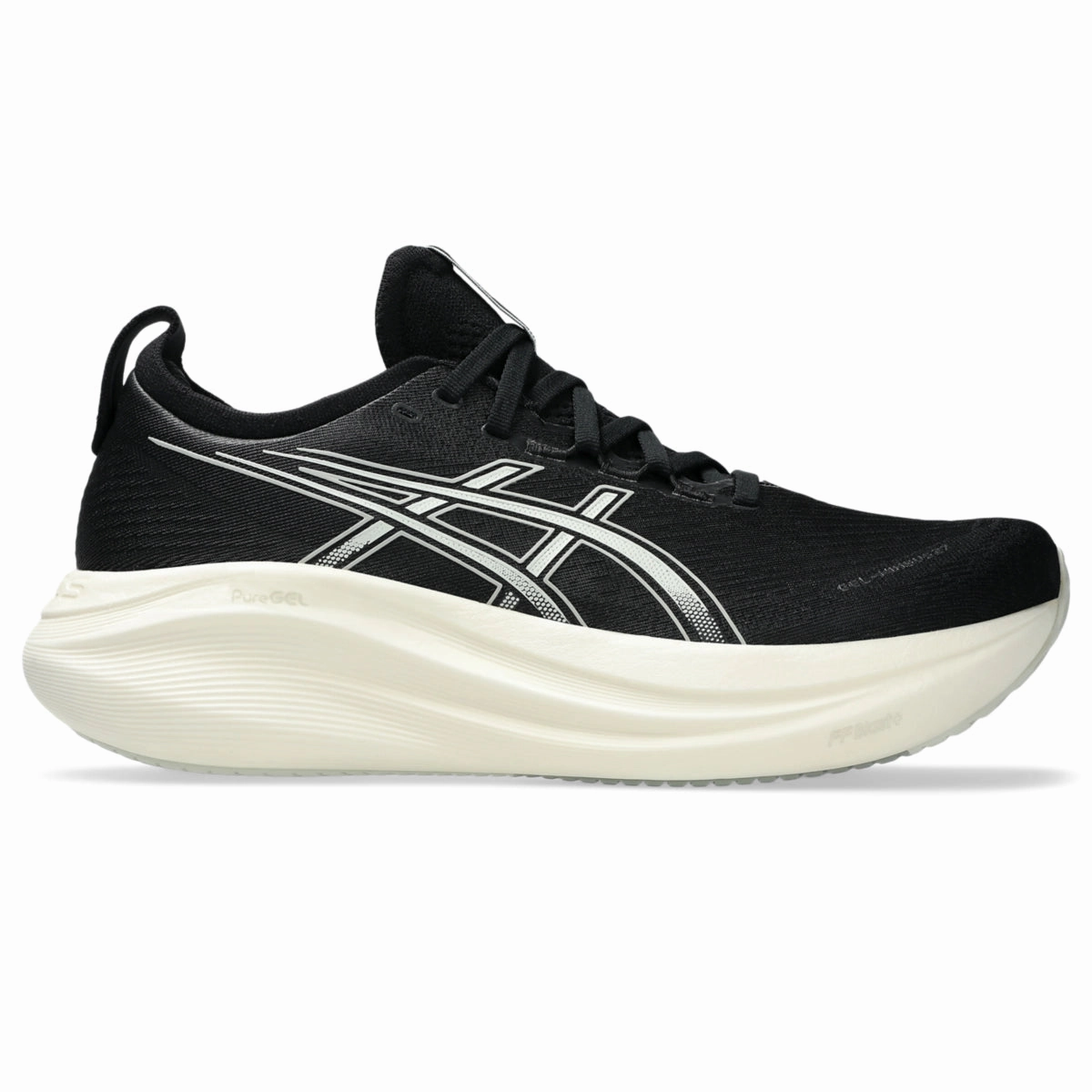 Compression Support Web Asics Men's Gel-Nimbus 27 Running Shoes (Extra Wide)