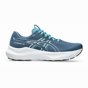 Ocean Path Free Walk Asics Women's GT-2000 14 Sneaker in Winter Sea/White