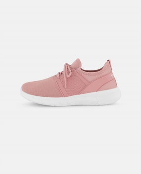 Women's Enjoy Lace Up Sneaker In Blush Comfort arch Lightweight Gear