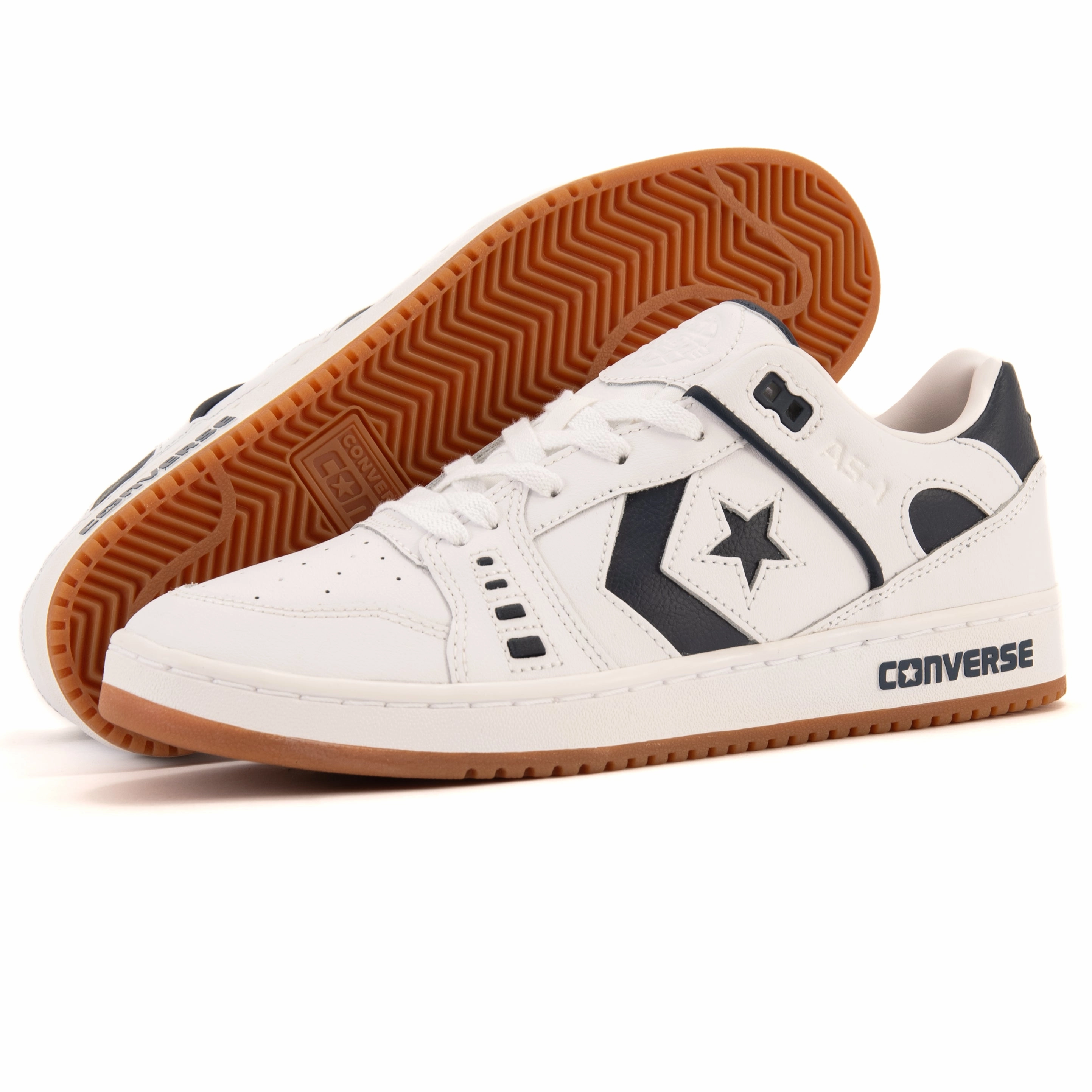 long - jump shoes CONS - AS-1 Alexis Sablone Pro Ox (White/Navy/Gum)