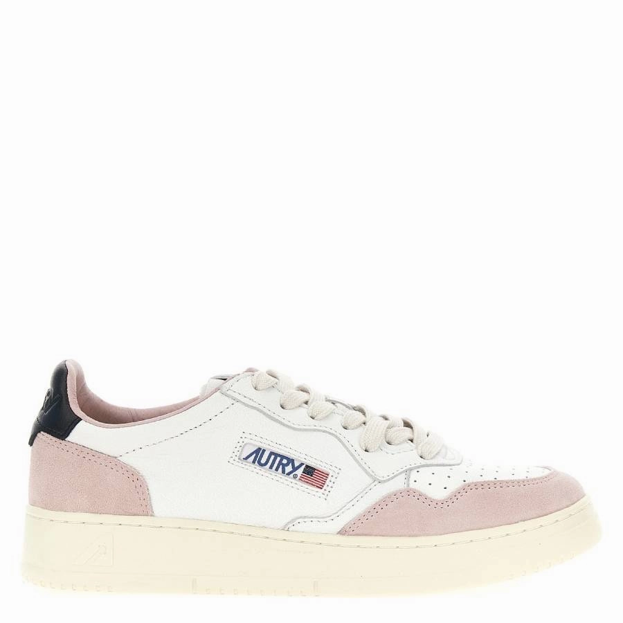 suede upper Quality craftsmanship Autry Ladies Medalist Low Top Sneakers