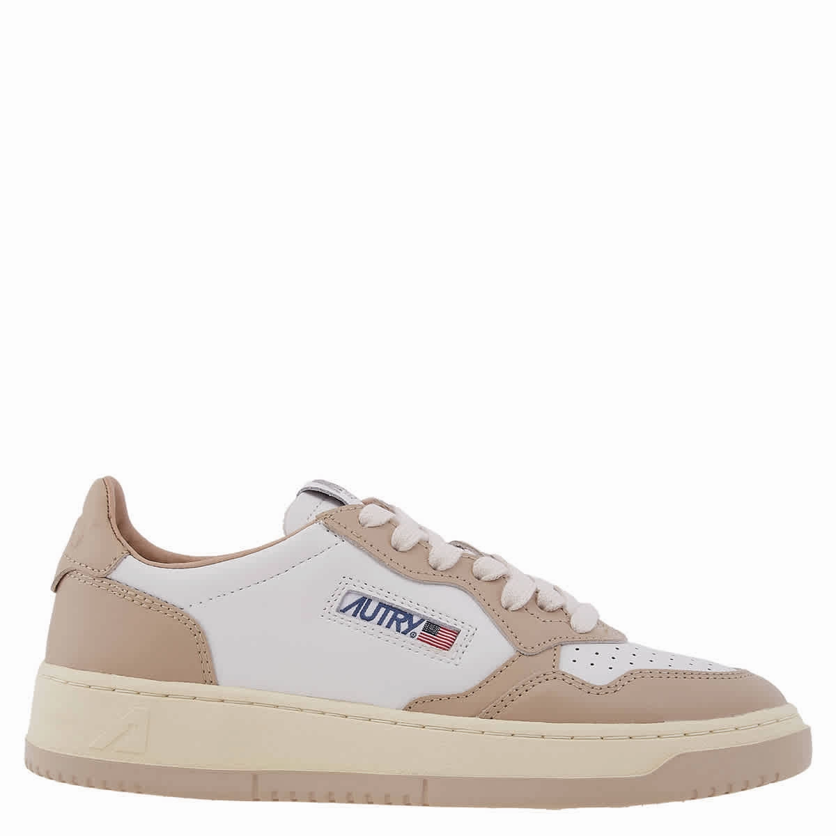Autry Medalist Leather Low-Top Sneakers Comfortable Wear
