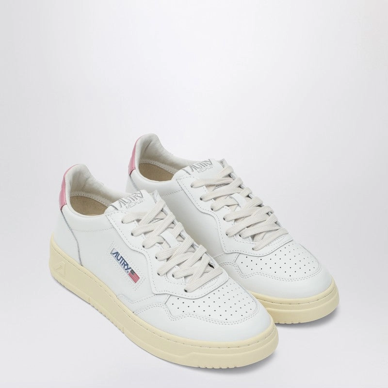 Autry Women's Medalist /pink Sneaker Smooth Ease