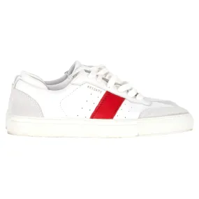 Axel Arigato Clean 90 Sneakers in White Leather Shock Edge Retro Inspired Silhouette